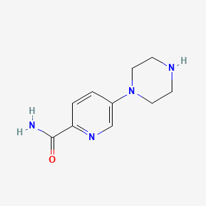 5-(Piperazin-1-yl)picolinamide