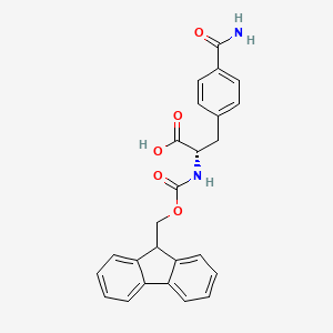 Fmoc-Phe(4-CONH2)-OH