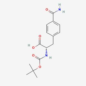 Boc-L-4-carbamoylphenylalanine