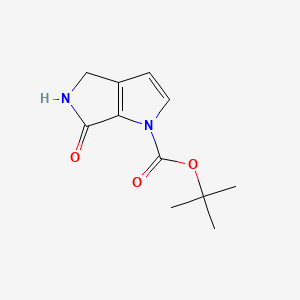 1，1-Dimethylethyl 5，6-dihydro-6-oxopyrrolo[3，4-b]pyrrole-1(4H)-carboxylate