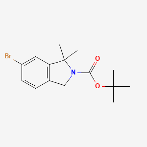 2-Boc-6-bromo-1,1-dimethylisoindoline