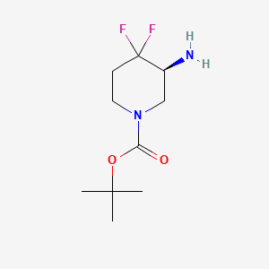 tert-Butyl (3S)-3-amino-4,4-difluoropiperidine-1-carboxylate