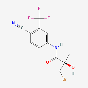(R)-3-bromo-N-(4-cyano-3-(trifluoromethyl)phenyl)-2-hydroxy-2-methylpropanamide