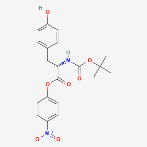 t-Butyloxycarbonyltyrosine 4-nitrophenyl ester