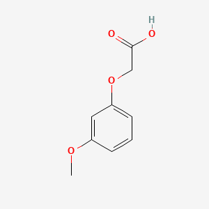 3-Methoxyphenoxyacetic acid, 97+%