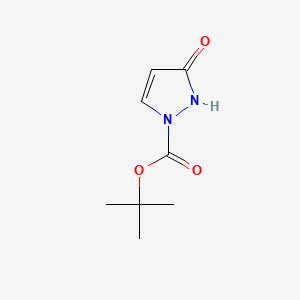tert-butyl 3-oxo-2,3-Dhydro-1H-pyrazole-1-carboxylate