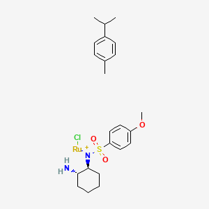 [N-[(1S，2S)-2-(Amino-κN)cyclohexyl]-4-methoxybenzenesulfonamidato-κN]chloro[(1，2，3，4，5，6-η)-1-methyl-4-(1-methylethyl)benzene]ruthenium