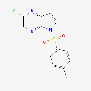 2-Chloro-5-tosyl-5H-pyrrolo[2,3-b]pyrazine