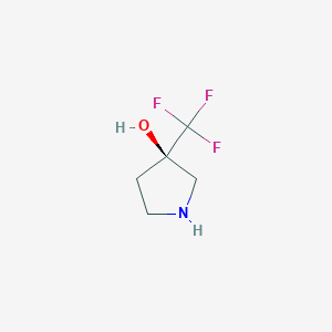 (R)-3-(Trifluoromethyl)pyrrolidin-3-ol