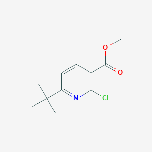 Methyl 6-(tert-butyl)-2-chloronicotinate