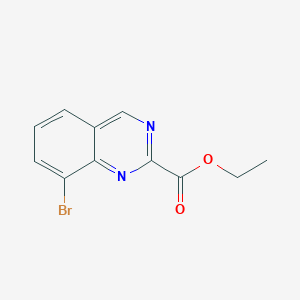 Ethyl 8-bromo-2-quinazolinecarboxylate