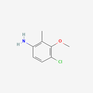 4-Chloro-3-methoxy-2-methylbenzenamine