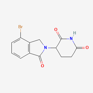 3-(4-Bromo-1-oxoisoindolin-2-yl)piperidine-2,6-dione