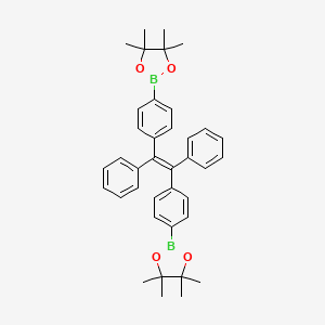 1,2-Diphenyl-1,2-bis(4-(4,4,5,5-tetramethyl-1,3,2-dioxaborolan-2-yl)phenyl)ethene