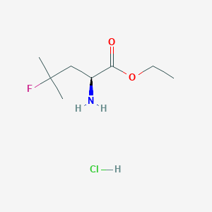 Ethyl 4-Fluoro-L-leucinate Hydrochloride