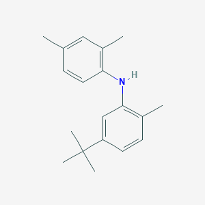 N-[5-(1，1-Dimethylethyl)-2-methylphenyl]-2，4-dimethylbenzenamine