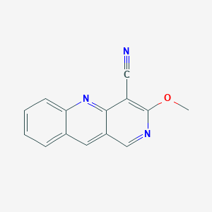 3-Methoxybenzo[b][1,6]naphthyridine-4-carbonitrile