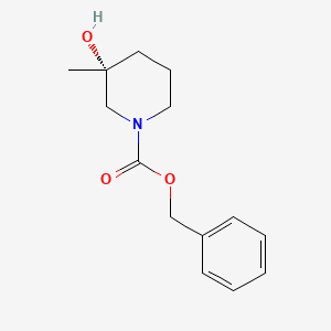(R)-1-Cbz-3-methylpiperidin-3-ol