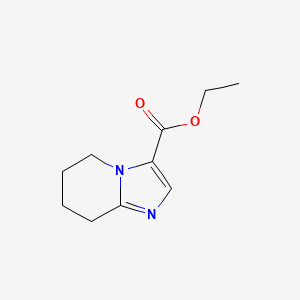 Ethyl 5，6，7，8-tetrahydroimidazo[1，2-a]pyridine-3-carboxylate