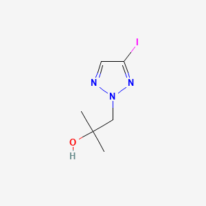 4-Iodo-α，α-dimethyl-2H-1，2，3-triazole-2-ethanol