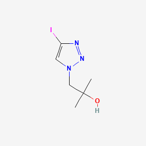 4-Iodo-α，α-dimethyl-1H-1，2，3-triazole-1-ethanol