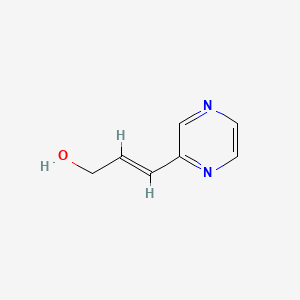 3-(Pyrazin-2-yl)prop-2-en-1-ol