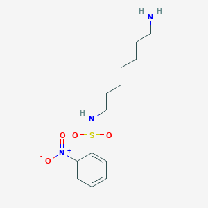 N-(7-Aminoheptyl)-2-nitrobenzenesulfonamide