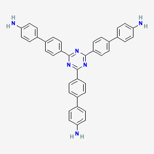 4',4''',4'''''-(1,3,5-Triazine-2,4,6-triyl)tris([1,1'-biphenyl]-4-amine)
