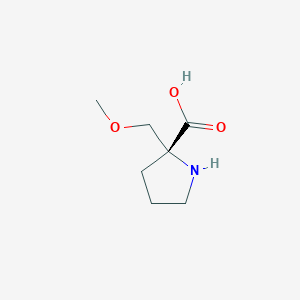 (R)-2-(Methoxymethyl)pyrrolidine-2-carboxylic acid