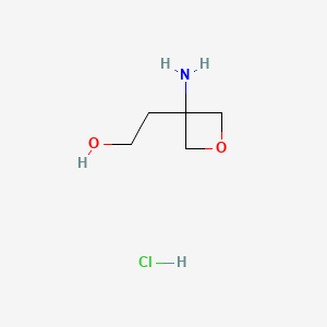 2-(3-Aminooxetan-3-yl)ethan-1-ol hydrochloride