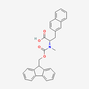 Fmoc-N-methyl-3-(2-naphthyl)-L-alanine
