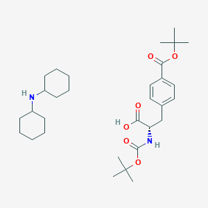 (S)-2-((tert-Butoxycarbonyl)amino)-3-(4-(tert-butoxycarbonyl)phenyl)propanoic acid