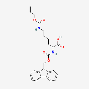 N^e-Allyloxycarbonyl-N^a-Fmoc-D-lysine, 95%
