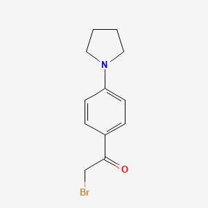 2-Bromo-1-(4-(pyrrolidin-1-yl)phenyl)ethanone
