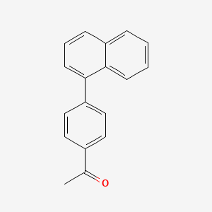 1-[4-(1-Naphthalenyl)phenyl]ethanone