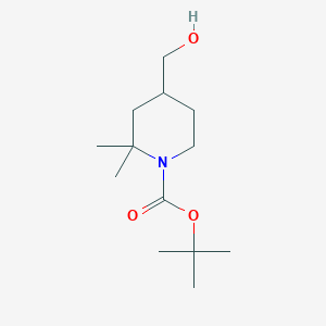 tert-Butyl 4-(hydroxymethyl)-2,2-dimethylpiperidine-1-carboxylate