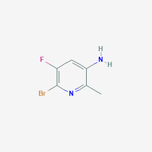 6-Bromo-5-fluoro-2-methylpyridin-3-amine