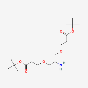 NH-bis(C1-PEG1-Boc)