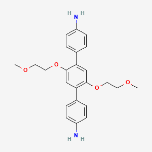2′，5′-Bis(2-methoxyethoxy)[1，1′:4′，1′′-terphenyl]-4，4′′-diamine