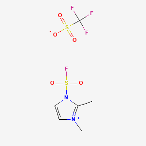 1-(Fluorosulfonyl)-2,3-dimethyl-1H-imidazol-3-ium Trifluoromethanesulfonate