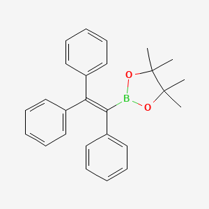 4,4,5,5-Tetramethyl-2-(1,2,2-triphenylvinyl)-1,3,2-dioxaborolane
