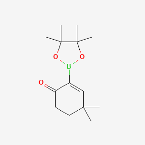 4,4-Dimethyl-2-cyclohexen-1-one-2-boronic acid pinacol ester, 97%