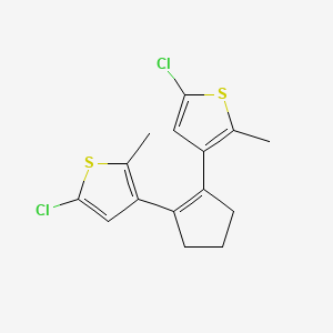 1,2-Bis(5-chloro-2-methylthiophen-3-yl)cyclopent-1-ene