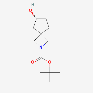 tert-Butyl (R)-6-hydroxy-2-azaspiro[3.4]octane-2-carboxylate
