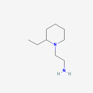 2-(2-Ethylpiperidin-1-yl)ethan-1-amine
