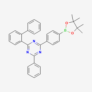 2-[1，1′-Biphenyl]-2-yl-4-phenyl-6-[4-(4，4，5，5-tetramethyl-1，3，2-dioxaborolan-2-yl)phenyl]-1，3，5-triazine