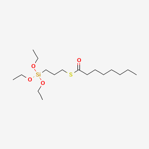 S-[3-(Triethoxysilyl)propyl] n-Octanethioate