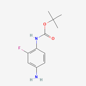 tert-Butyl (4-amino-2-fluorophenyl)carbamate