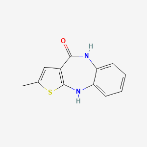 2-Methyl-5,10-dihydro-4H-benzo[b]thieno[2,3-e][1,4]diazepin-4-one