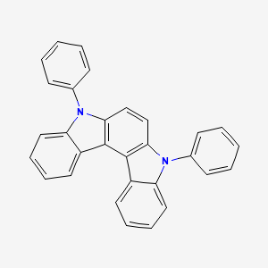5，8-Dihydro-5，8-diphenylindolo[2，3-c]carbazole
